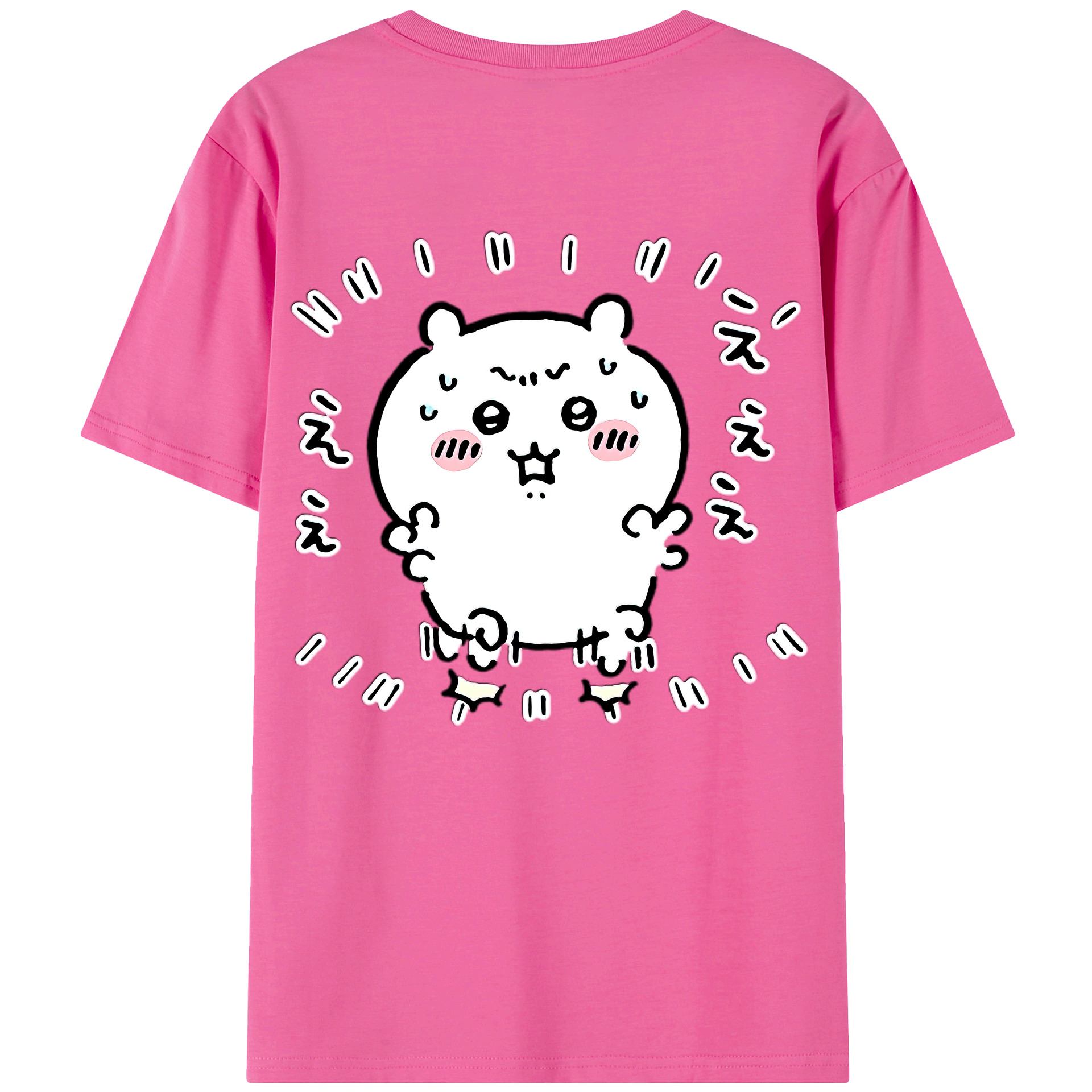 （画像用） ちいかわ ちいかわ Chii-kawa chiikawa レディース半袖Tシャツ(バックプリント)